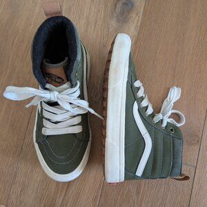 Vans Sk8-Hi MTE Grape Leaf kids high top size 3